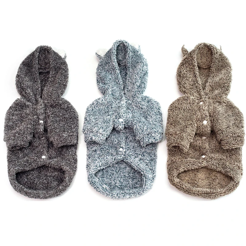Cute Sloth Bear Cospaly Pet Clothes Small Dog Clothes Bear Ears Sweatshirt Warm Autumn And Winter Hooded Jacket Pet Sweater Cute Sloth Bear Cospaly Pet Clothes Small Dog Clothes Bear Ears Sweatshirt Warm Autumn And Winter Hooded Jacket Pet Sweater