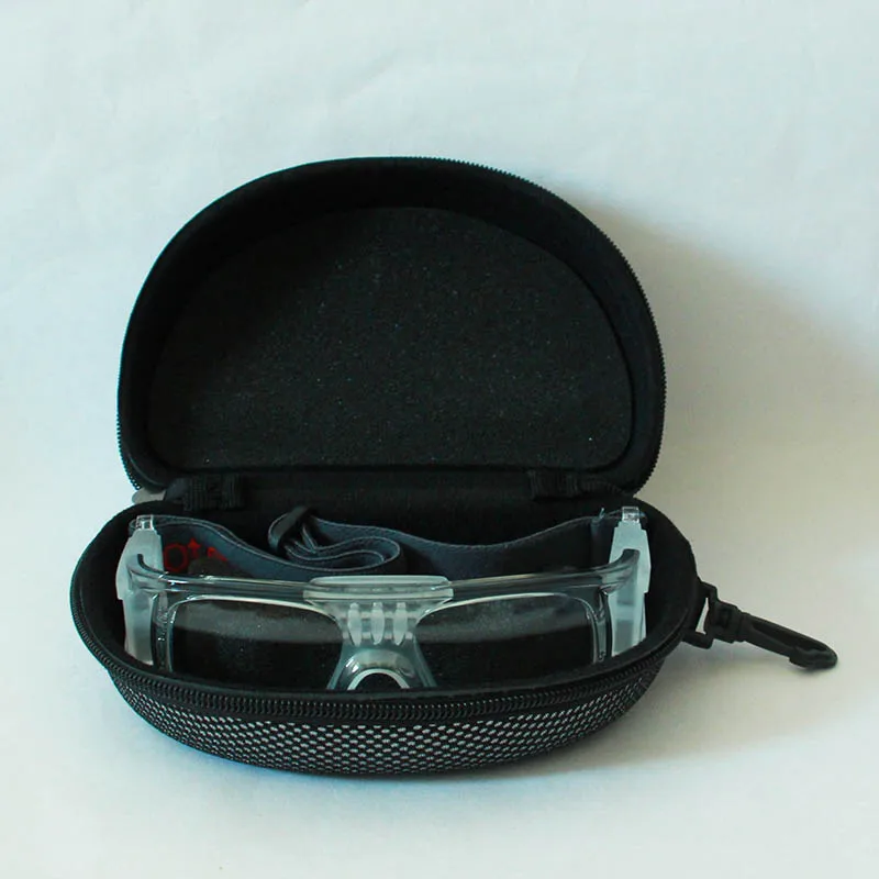 Оптовая продажа с фабрики Стильный ПК объектива ударопрочный Баскетбол защитные очки Регулируемый ремень Спорт поезд Баскетбол очки