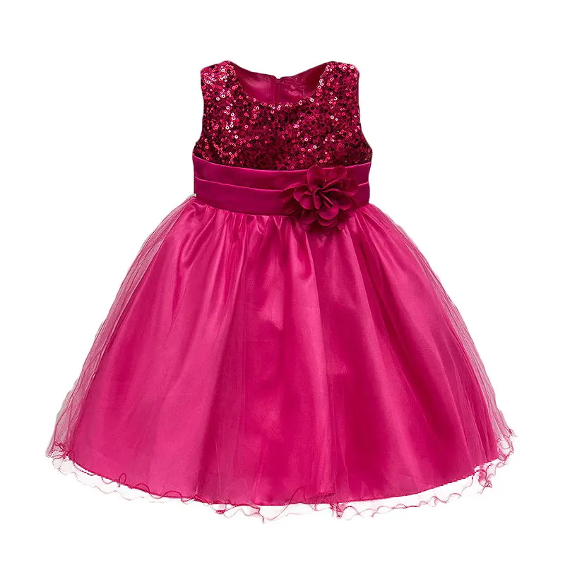 R& Z/платье для девочек г. летние вечерние платья-пачки принцессы без рукавов с блестками и бантом для свадьбы детская одежда k1