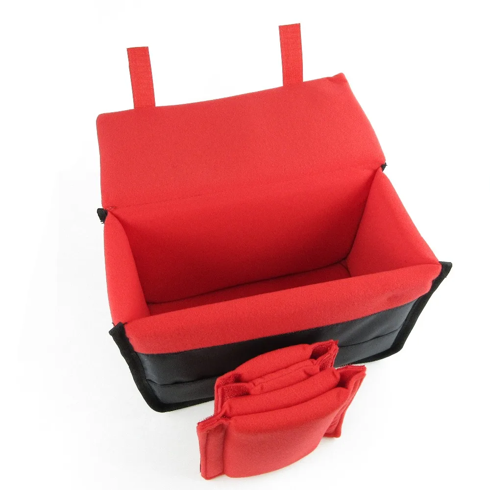 Вставка мягкий чехол для камеры DSLR внутренний складной разделитель перегородка Защита камеры внутренняя сумка 11x5,5x7 ''влагостойкий противоударный