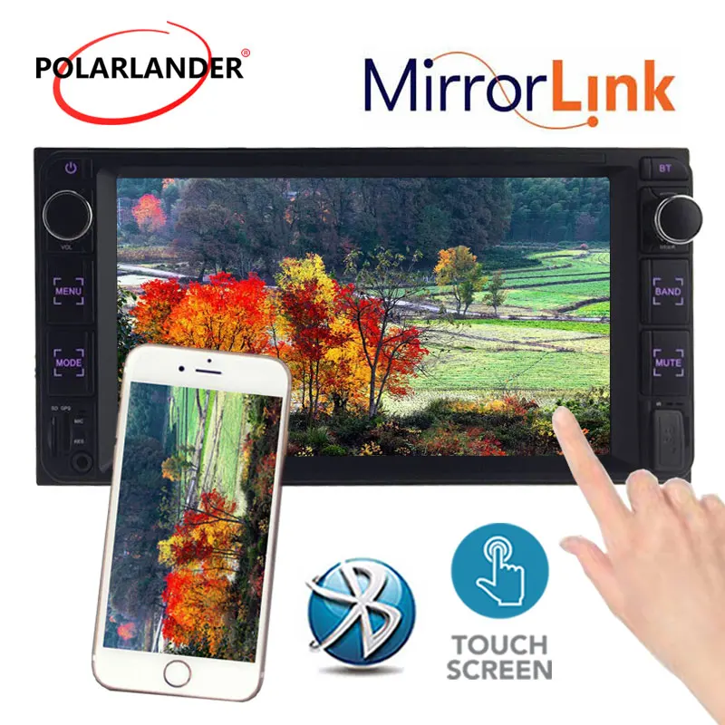 

7 inch 2 Din TF AUX ISO Interface Car MP5 Player FM Radio USB Touch Screen Display USB FOR TOYOTA COROLLA 11-14 Mirror Link