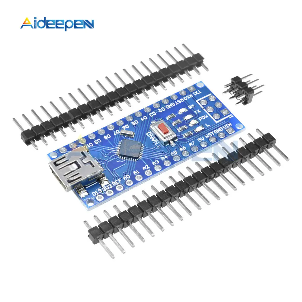 Nano 3,0 мини-usb драйвер ATmega328 ATmega328P 5 в 16 м микро плата контроллера Nano CH340 для Arduino USB кабель Замена FT232RL ISP