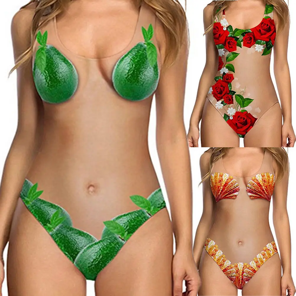 invisible bikini swimwear