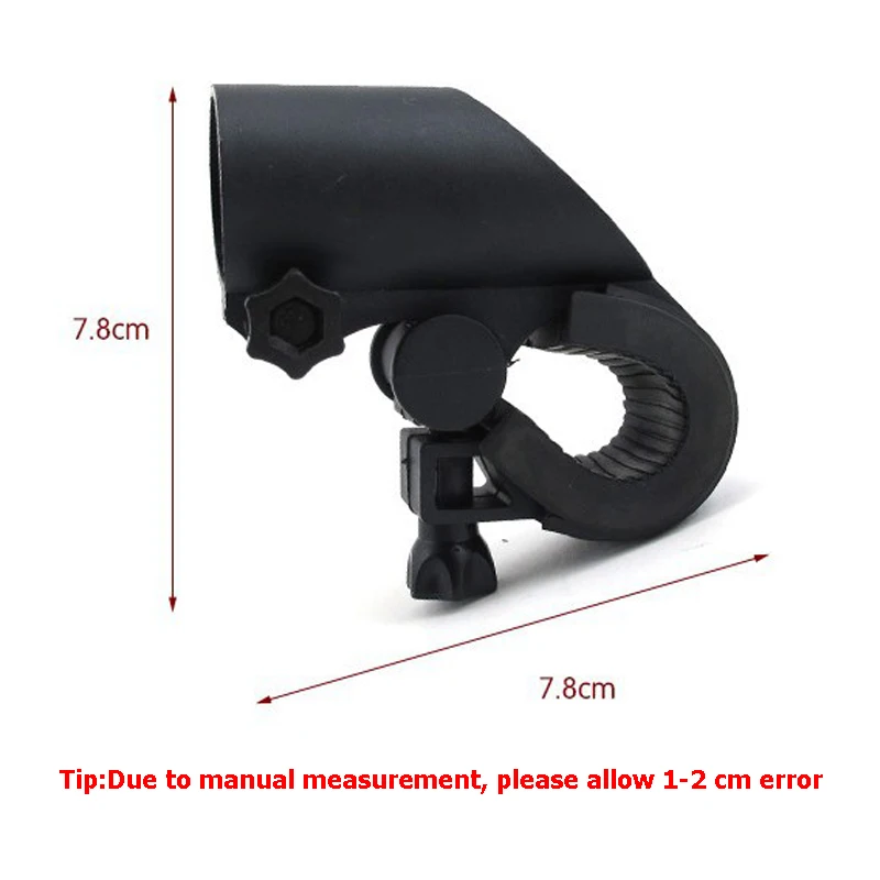 Bicycle Light Lamp Stand Holder Portable Cycling LED Flashlight Rotation Grip Bike Torch Clamp Mount Bracket Accessories SW0004 (10)