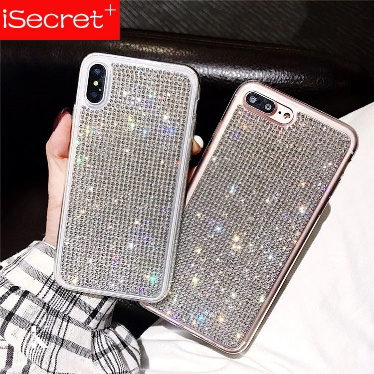 iSecret Diamond Case For Huawei P20 Pro Nova3 P10 Plus Honor 10 Mate pro Phone Cases Luxury Soft TPU Mate20 | Мобильные телефоны и