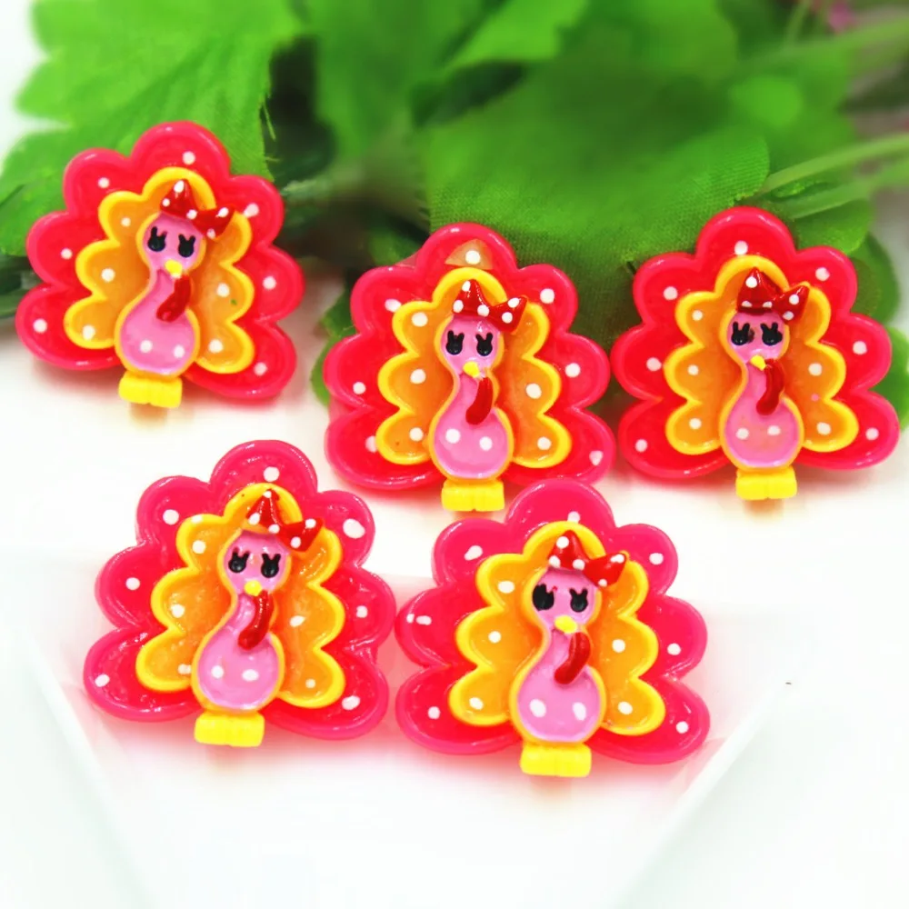 

10pcs/lot flat back resin planar Turkey DIY resin cabochons accessories about26*26mm