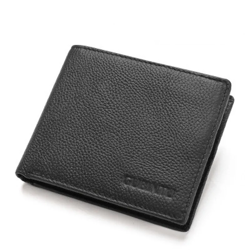 

Men Wallets Leather Slim Wallet with Anti-theft Blocking Technology Genuine Leather Money Clip Wallets