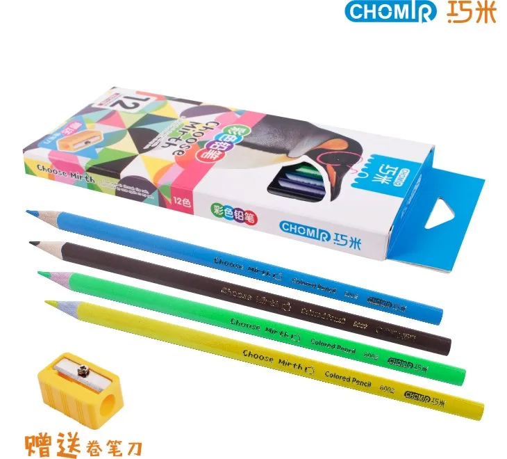 

24 Pcs Professional Wood Drawing triangle Pencil Colored Pencils For Student Drawing Sketch Art Supplies