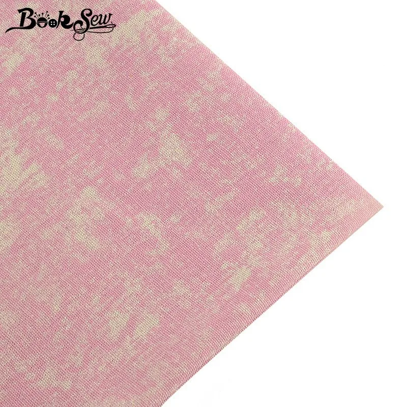 

Booksew Pink Canvas Fabric Sewing Tissu For Ankara Tablecloth Pillow Bag Curtain Cushion Zakka Quilts Cotton Linen Fabric Meter