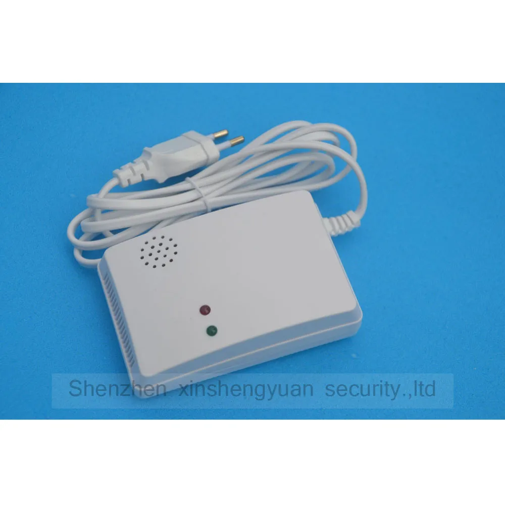Gas Detector Sensor 85dB Voice Alarm High Sensitive Liquefied Natural Coal Gas detector Home Security Alarm System