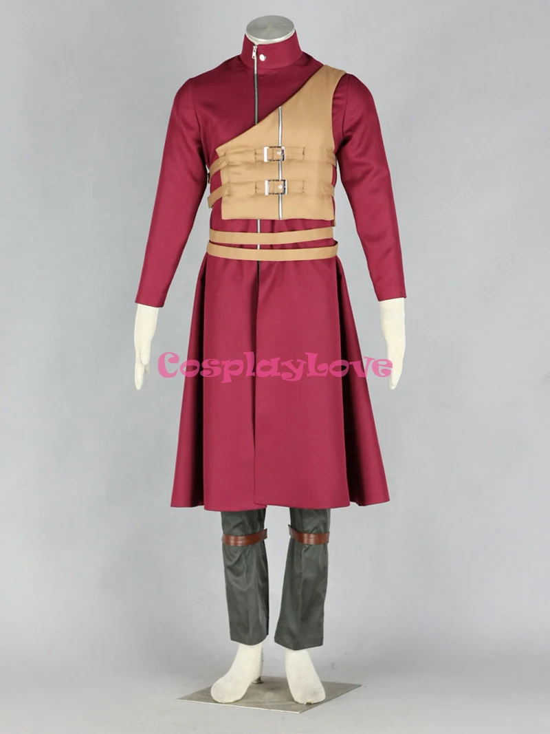 CosplayLove Naruto Shippuden Cosplay Costume Naruto Red Gaara 6th Cosplay Costume Custom Made For Halloween Christmas (3)