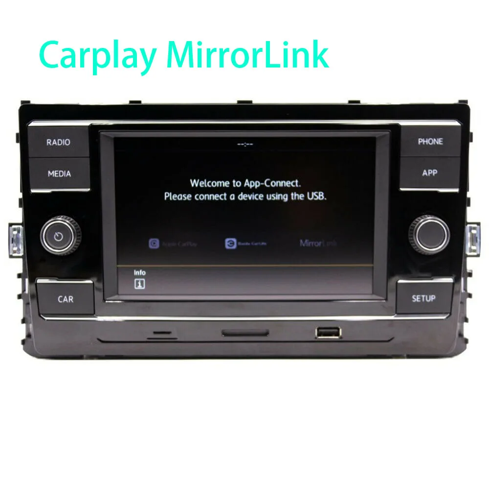 6," Автомагнитола стерео MIB 280C Carplay Mirrorlink Bluetooth для Volkswagen Lamando GOLF MK7& Passat B8 Tiguan L Octavia