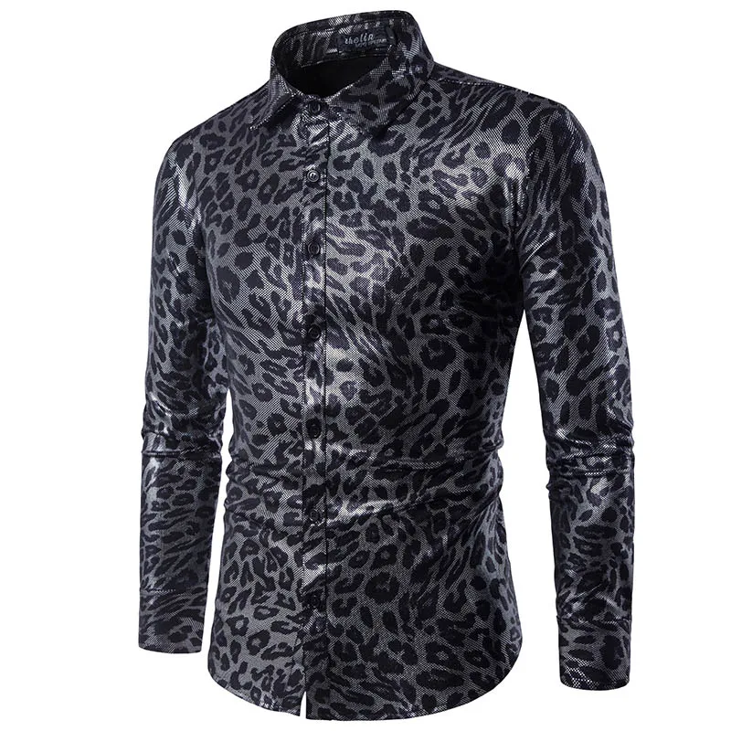 green snake skin shirt