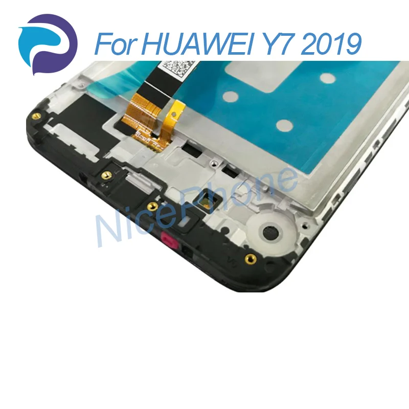ЖК дисплей для Huawei Y7 2019 экран с рамкой Prime Sceen|Экраны мобильных телефонов| |