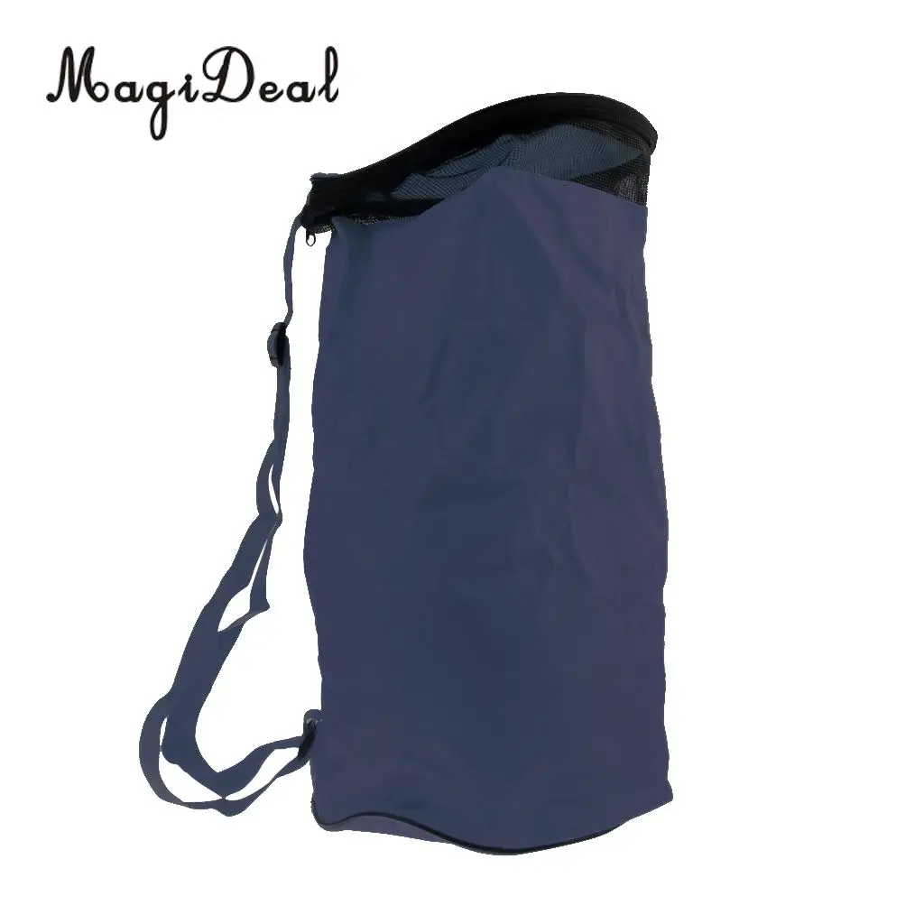 MagiDeal Durable 1Pc Basketball Carry Bag Sport Waterproof Backpack Handbag For 2 Ball Gyms Ball Game Room Supply 4 Color Choose