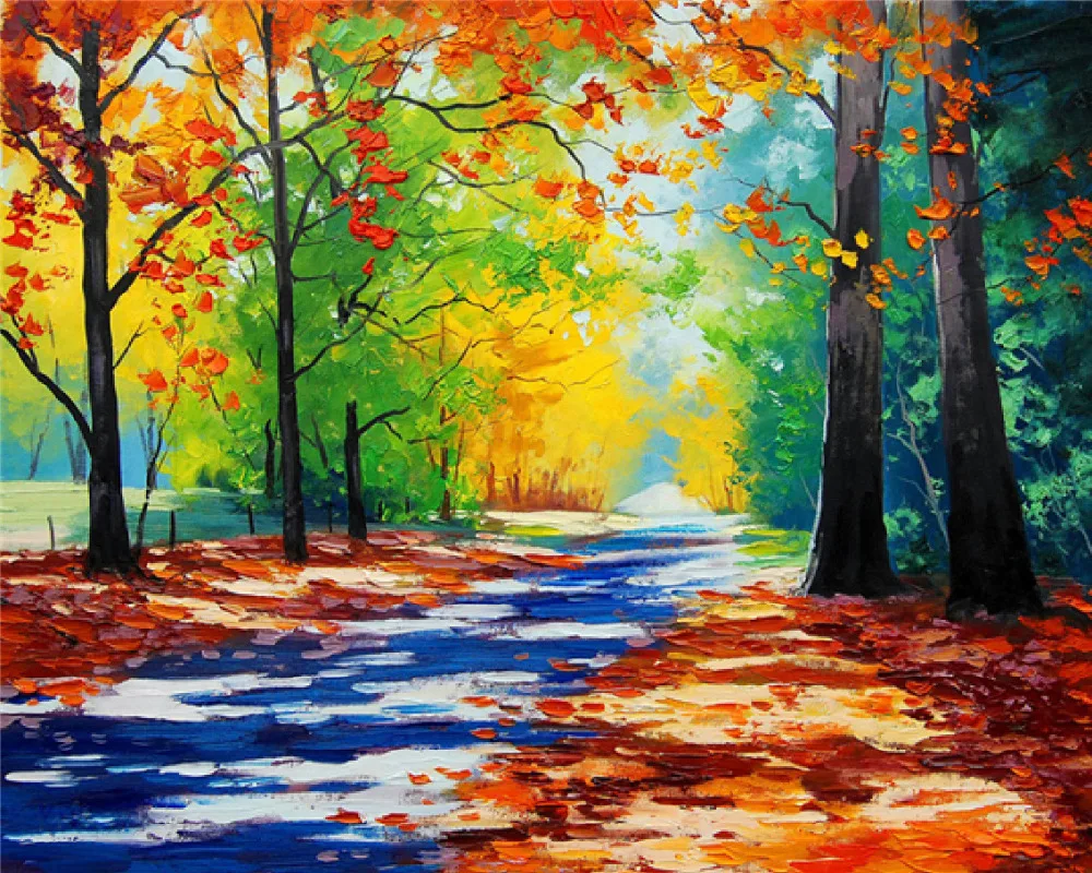 

DIY Diamond Painting Cross Stitch scenery Home Decor Full Rhinestone Mosaic 5D Diamond Embroidery