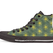 Новинка; дизайнерская Повседневная парусиновая обувь; обувь на заказ; Прямая