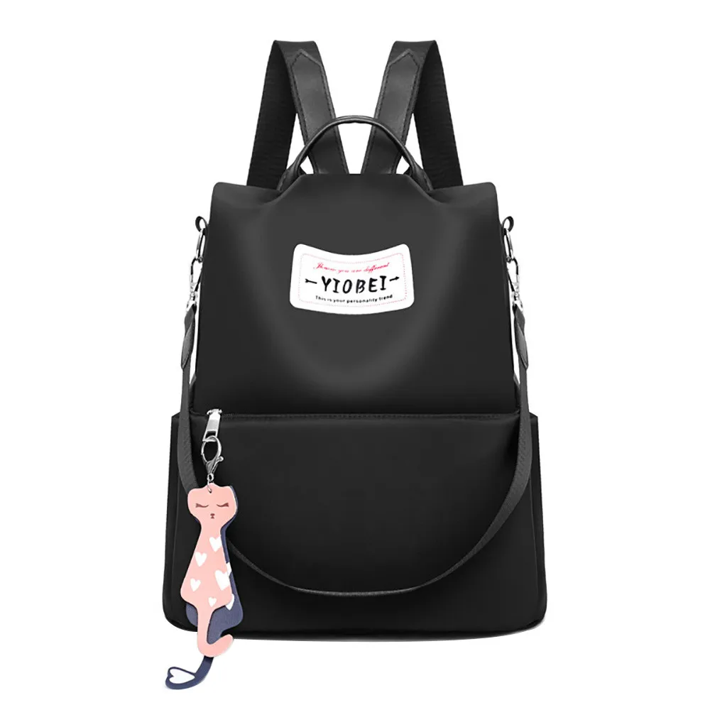 

Maison Fabre Female Daily Backpack Women Gold Buckle Thick Chain Small Fragrance Shoulder Bags Fashion Girls Casual School Bags