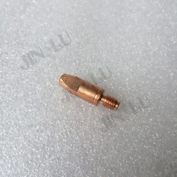 

Free Shipping 20PCS Contact Tip CuCrZr M6*28 ( 0.8 1.0 1.2mm) For 25AK 24KD Binzel Type Mig Torch Consumables