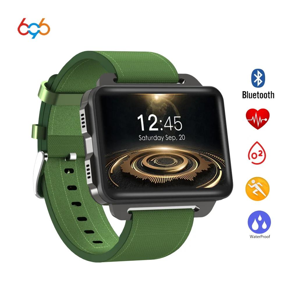 696 DM99 SmartWatch MTK6580 Android 5 1 Smartwatch 2 дюйма Экран 1200 Mah Батарея GB + 16 Wi Fi 3g монитор