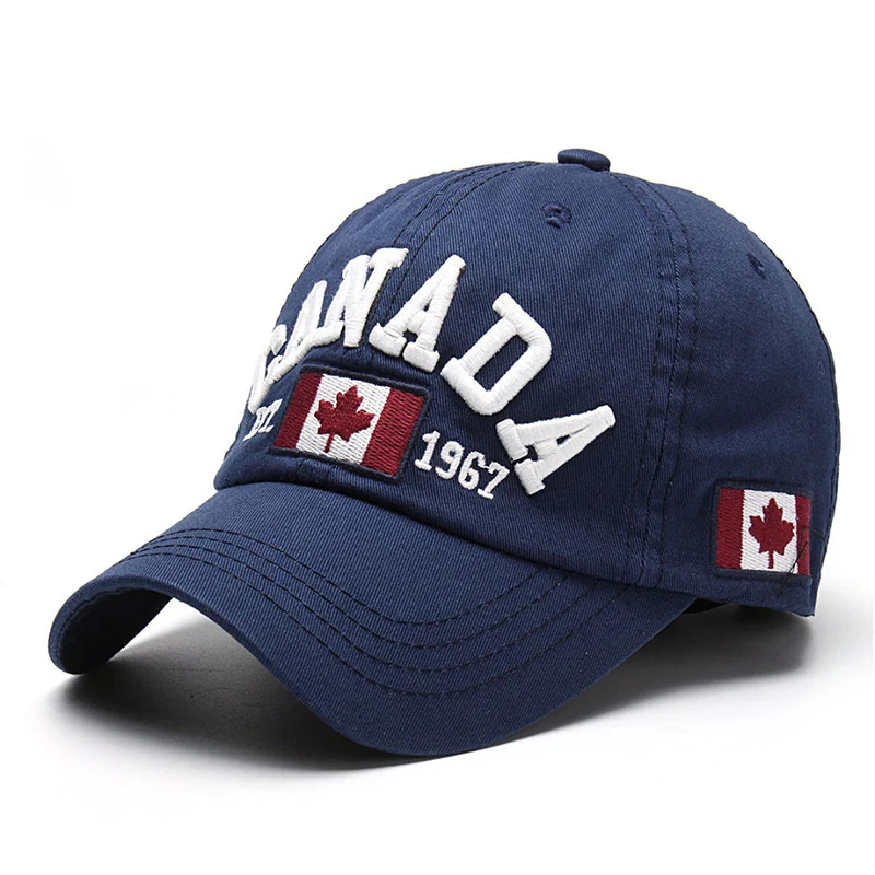 Canada Baseball Cap Flag Of Canada Hat Snapback Adjustable Mens Women Baseball Caps Snapback Sunhat BBYES