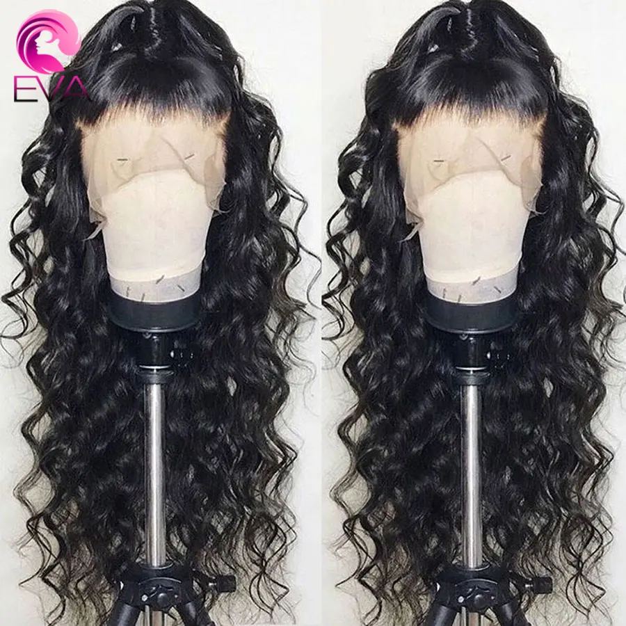 Eva Hair Full Lace Human Hair Wigs Pre Plucked Hairline With Baby Hair Full Lace Wig Bleached Knots Brazilian Remy Hair 10\