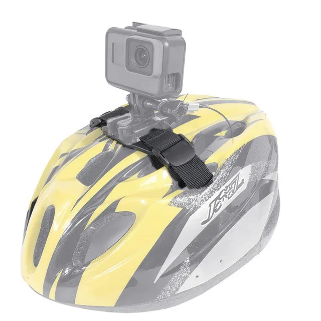 

New Adjustable Helmet Strap for GoPro Hero 7 5 6 4 3+ Session SJCAM SJ4000 Xiaomi Yi 4K Eken h9 Go Pro Mount Cycling Accessories