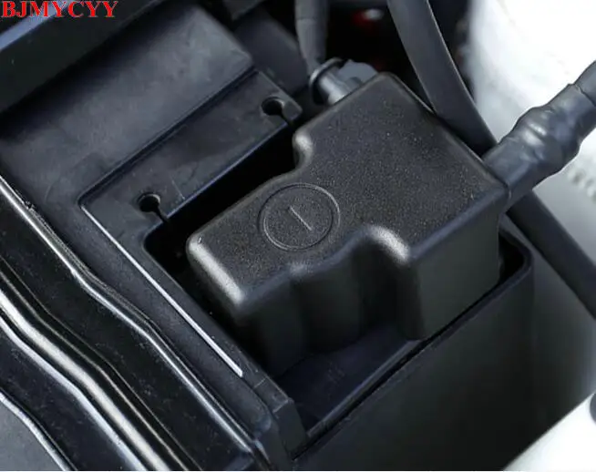 BJMYCYY Car styling Car engine battery negative protection cover For