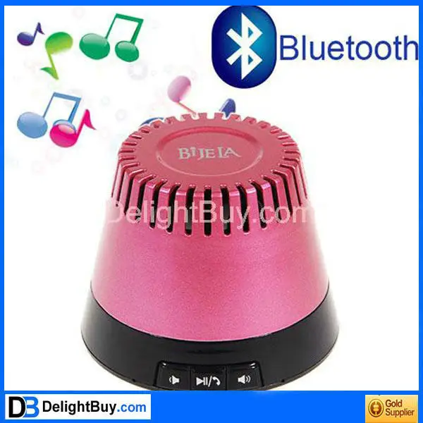 Pink Bluetooth speaker Bei AUX audio input lithium battery calls mini portable | Электроника