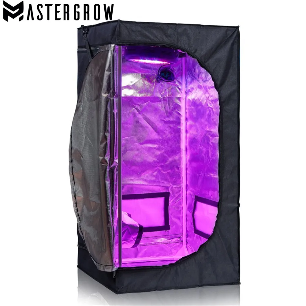 MasterGrow 60X60X140cm Внутренняя защита от атмосферных воздействий гидропоника, шатер для выращивания, Гроу-рум для коробка для выращивания растений, светоотражающий майлар нетоксичный садовый Теплицы