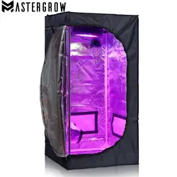 MasterGrow 60X60X140cm Внутренняя защита от атмосферных воздействий гидропоника, шатер для выращивания, Гроу-рум для коробка для выращивания