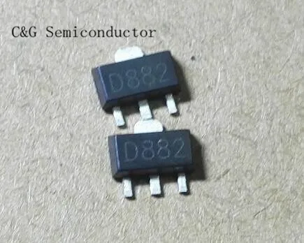 20 шт. 2SD882 D882 SMD транзистор 2 а Транзистор высокого тока SOT89|transistor chip|transistor 2sc2625transistor