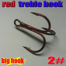 Новинка рыболовные крючки Цвет Красный Размер 2# Большой крючки 80 шт./лот Высокоуглеродистая сталь