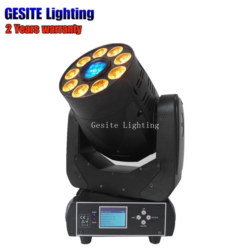 

200 Вт Moving Head Spot Wash 2в1 Свет 75 Вт белый 9*12 Вт RGBWA