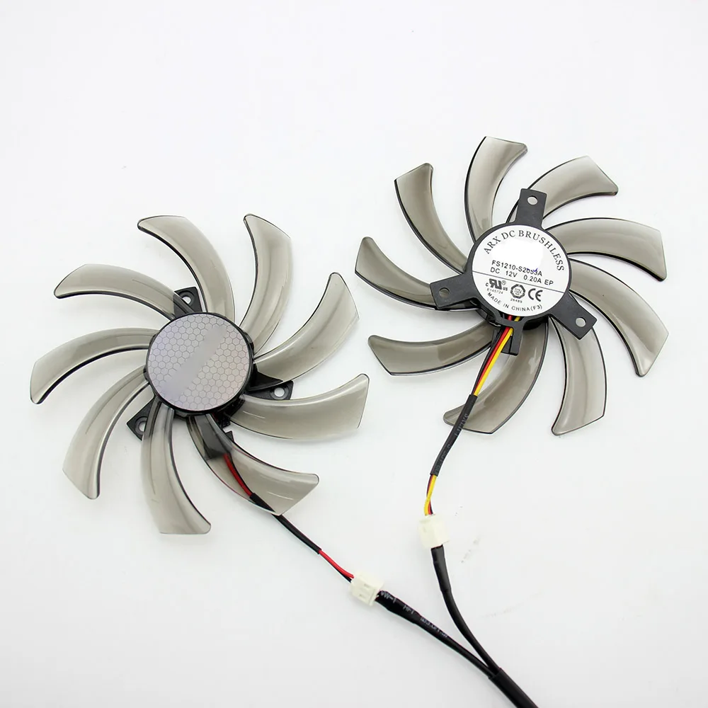 Original for GIGABYTE GTX 750 ti HD 7750 7790 R9 285 graphics card fan FS1210-S2053A 12V 0.20A pitch 40mm diameter 95mm