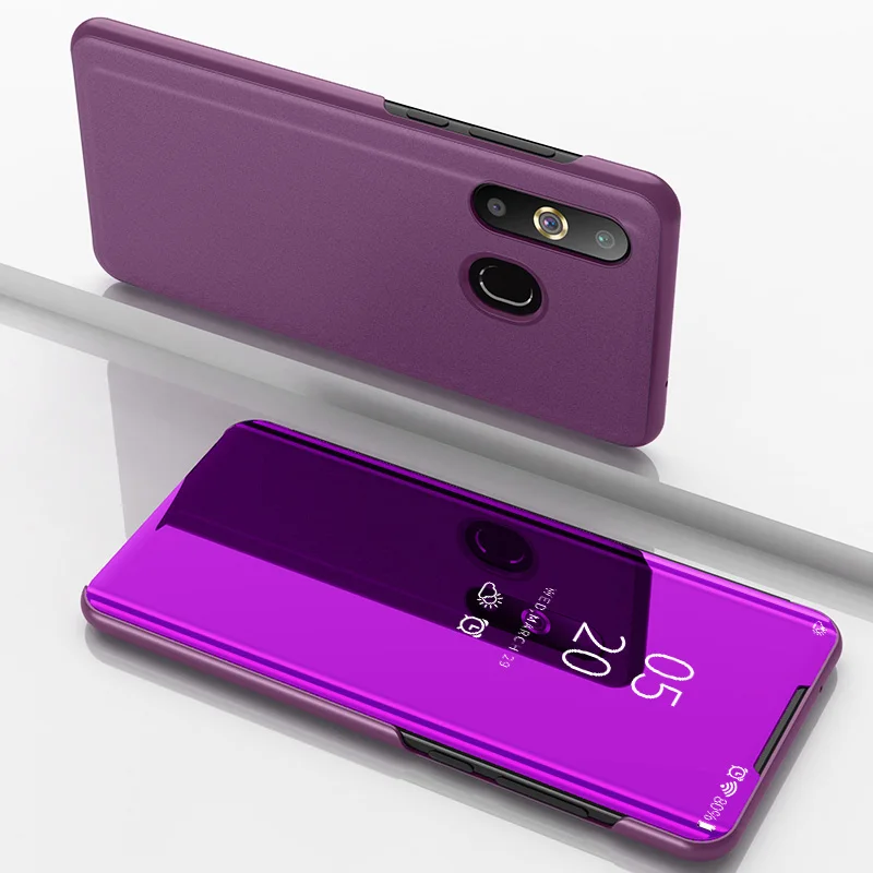 Soaptree умный зеркальный флип-чехол для телефона samsung Galaxy A30 чехол Прозрачный чехол для samsung A40 A60 A70 чехлы на заднюю панель - Цвет: 05