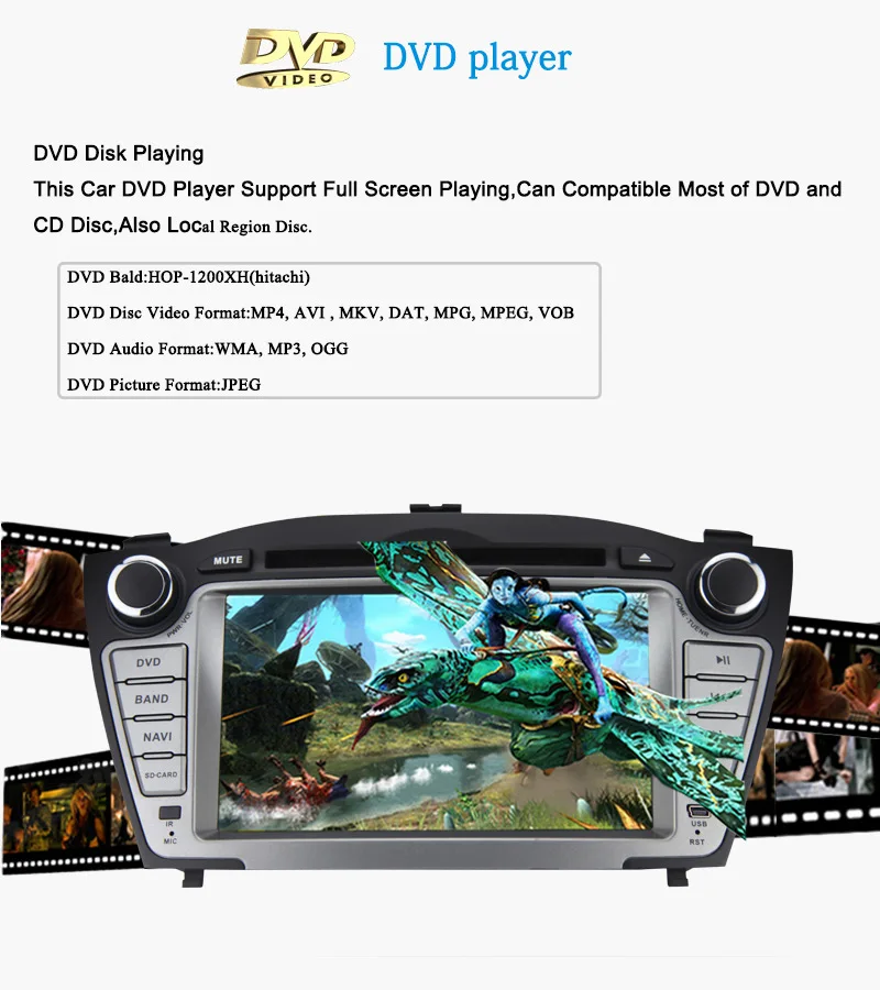 Flash Deal Double 2 din Car Dvd Multimedia Player Radio For Hyundai TUCSON IX35 2009 2010 2011 2012 2013 2014 2015  GPS Navi 5