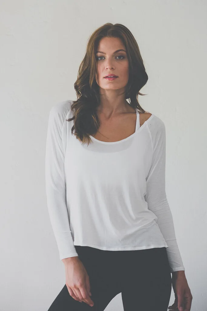 UMLIFE Yoga Shirt Loose Breathable Fitness Shirt Women Sport Top Long Sleeve Yoga Clothing Lightweight Modal Sport T Shir (9)