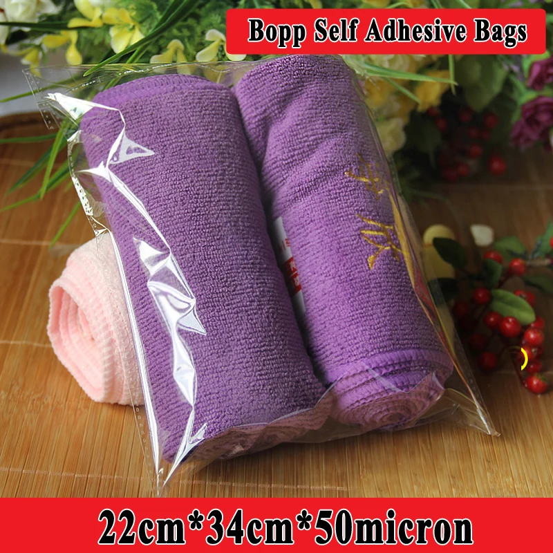 400pcs/lot 22cm*34cm*50micron High Quality Clear Packaging Underwear