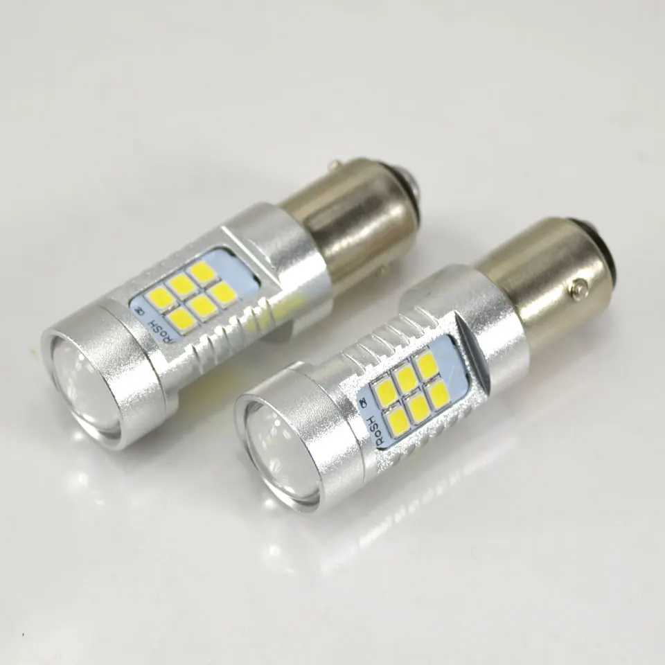 DMEX 2 шт. 12 В 24 21SMD S25 светодиодный 1157 BAY15D BAY 15D P21/5 Вт 1156 BA15S P21W автомобильная