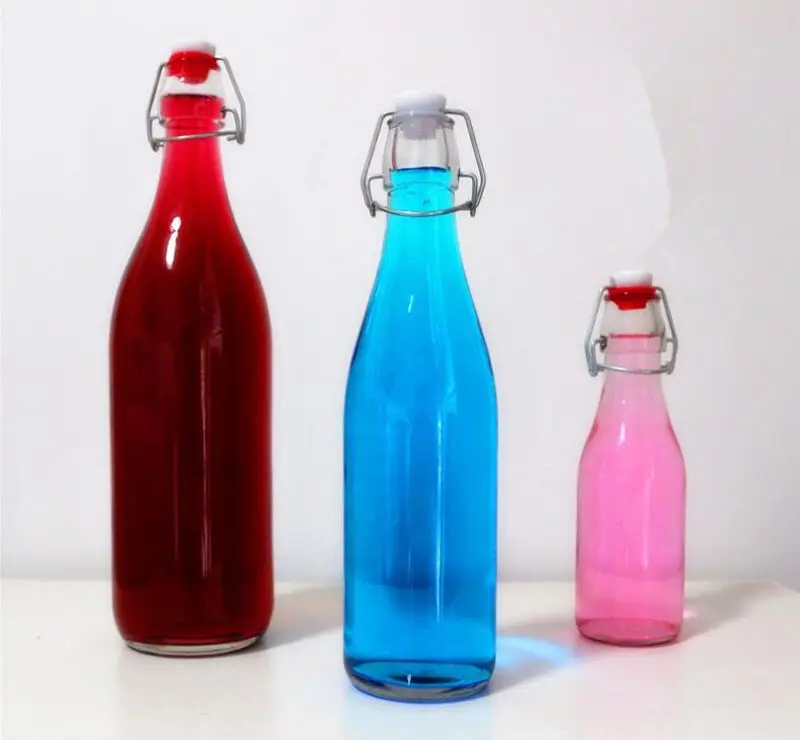 1PC 250/500/1000ml Glass Oil Bottle Spice Bottles Storage Soy sauce oil vinegar seaning kitchen bottle Cooking Tools glass jars