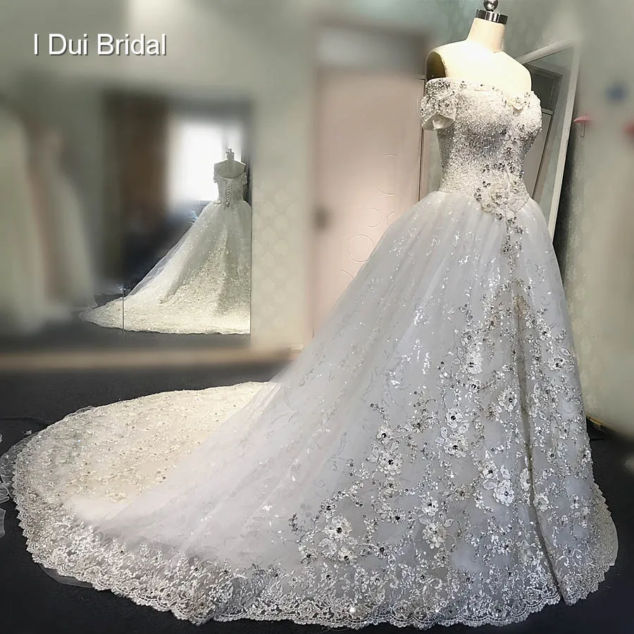 В наличии бальное платье Роскошные свадебное платье 2018 цена продажи