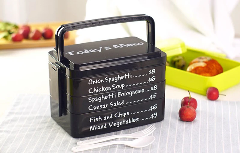 TUUTH Healthy Portable Lunch Box Multi-layer Microwave Heating Bento Boxes High Capacity Food Container Dinner Lunchbox Cutlery10
