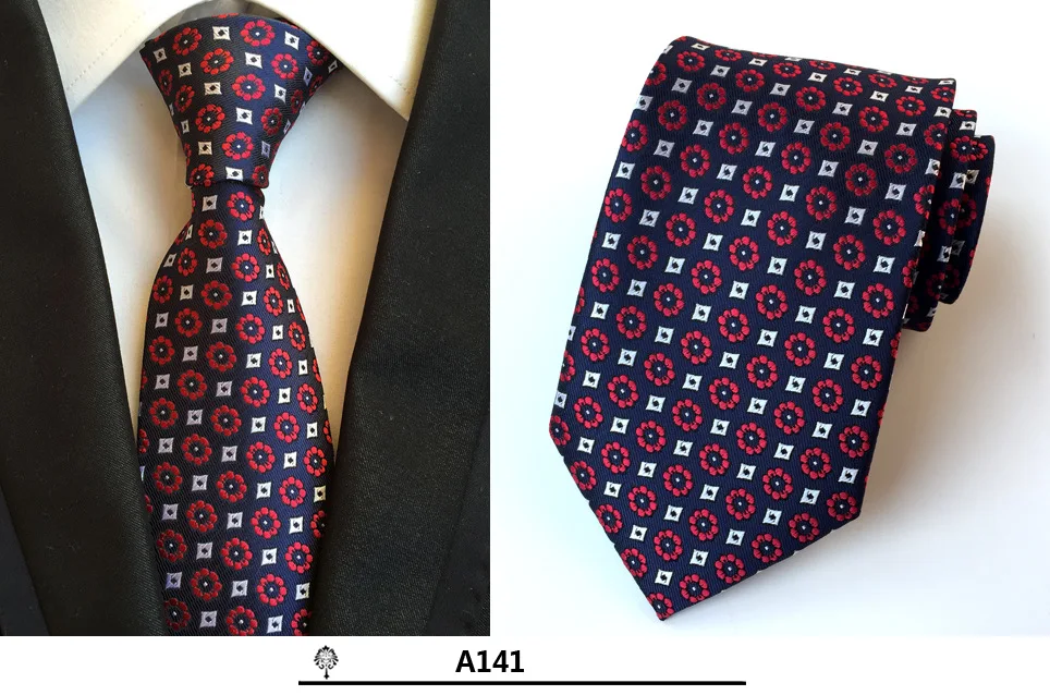 Для мужчин 2019 горячая Распродажа взрывы точка цветочный принт Тонкий Бизнес повседневное professional жаккардовые Простые Модные галстук