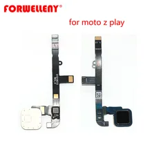 Для Motorola Moto Z Play Droid XT1635 Кнопка возврата домой отпечатков пальцев сенсор ключ гибкий кабель лента XT1635-01 XT1635-02