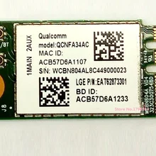 SSEA для Atheros QCNFA34AC 802.11AC NGFF M.2 Беспроводной Wi-Fi Bluetooth 4,0 карта двухдиапазонный 2,4 ГГц/5 ГГц 433 Мбит/с