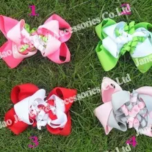 120 шт 4-4,5 ''M2MG двойные банты из бутика korker многослойный бант для волос korker для оптовой продажи или в розницу