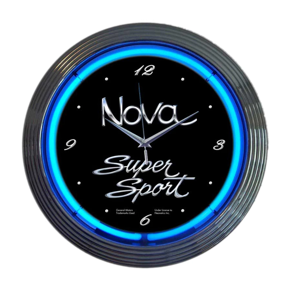 Neonetics Route 66 Round Neon Clock