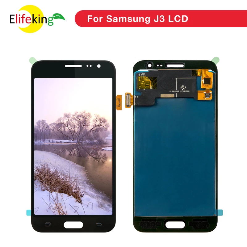 10pcs/lot Mobile Phone Spare Parts Lcd Display For Samsung J3 J320