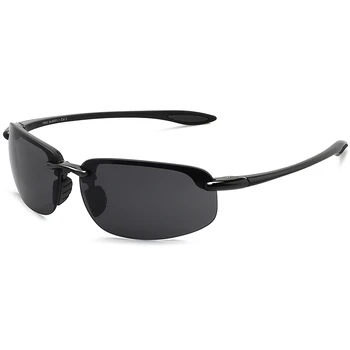 

JULI Classic Sports Sunglasses Men Women Driving Running Rimless Ultralight Frame Sun Glasses Male UV400 Gafas De Sol MJ8001
